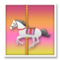 Carousel Horse emoji on LG